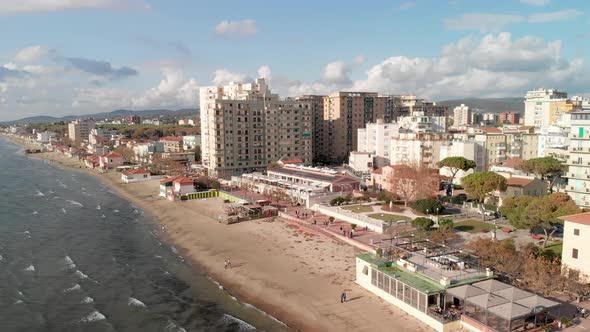 Marina Di Pisa From the Sky Italy