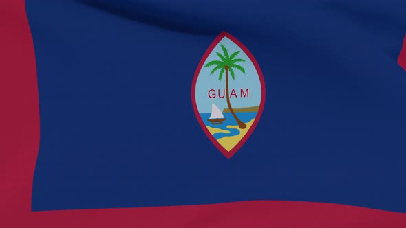 Flag Guam Patriotism National Freedom Seamless Loop