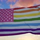 Gay Flag Symbol of Gay Pride in America - VideoHive Item for Sale