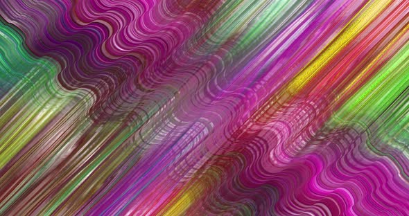 Abstract wave colorful animation. Multicolor liquid background. Beautiful gradient texture