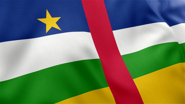 Central African Republic Flag