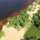 Volga River Bank Aerial View - VideoHive Item for Sale