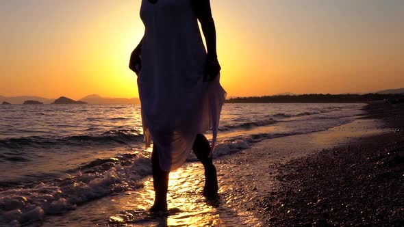 Walking On The Beach