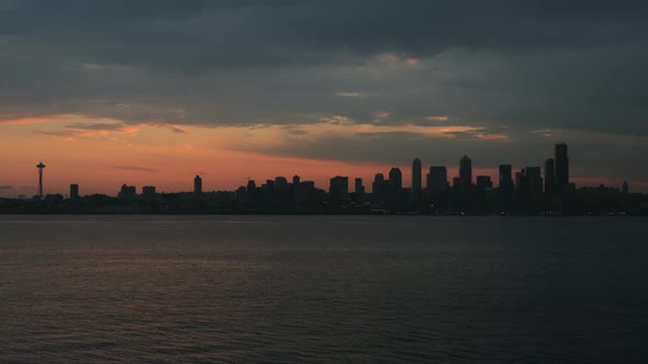 Morning timelapse in Seattle