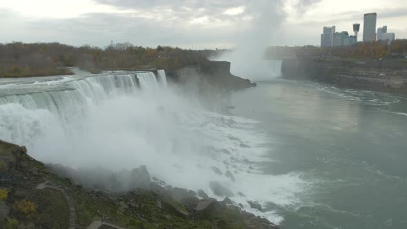 Niagara Falls on the USA side