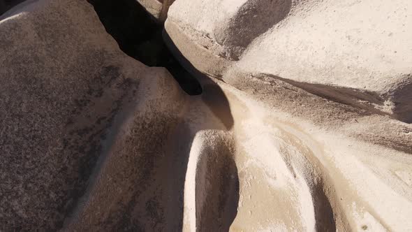 Cappadocia Landscape Aerial View. Turkey. Goreme National Park