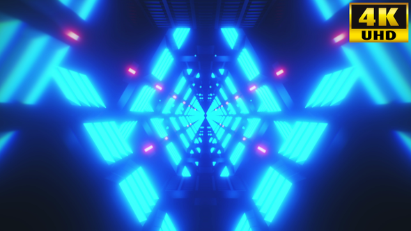 Tunnel Retrowave Vj Loops Pack V1