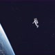 astronaut walking in space - VideoHive Item for Sale
