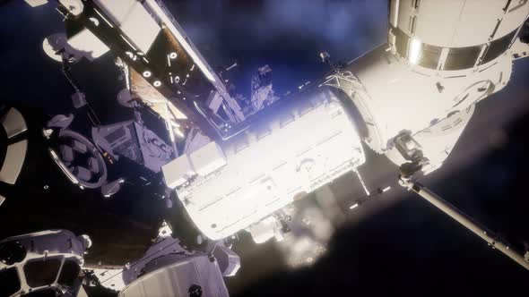 International Space Station in Outer Space alt