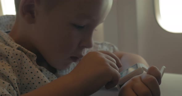 Little Boy in Smart Watch