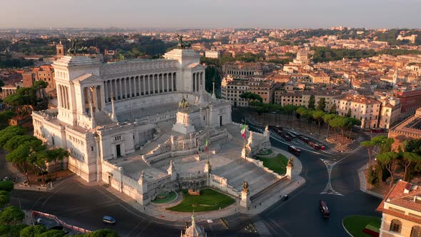 The altar of the Fatherland in Rome