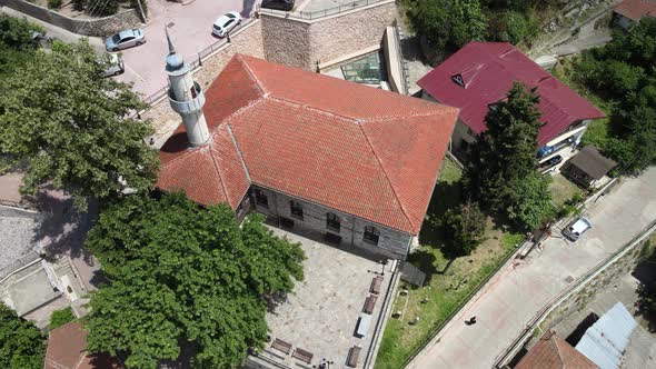 Aerial Old Mosque