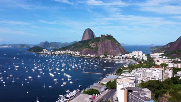 Rio de Janeiro Brazil. International travel destination of brazilian coast city.