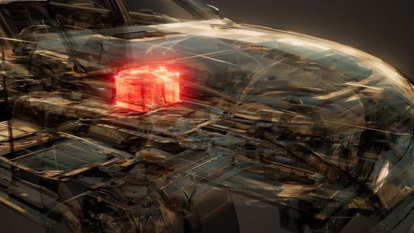 Car Battery Visible in Car alt