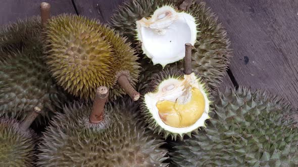 Durian fruit at Malaysia. King of fruit