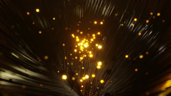 Gold Light background | Gold particles background