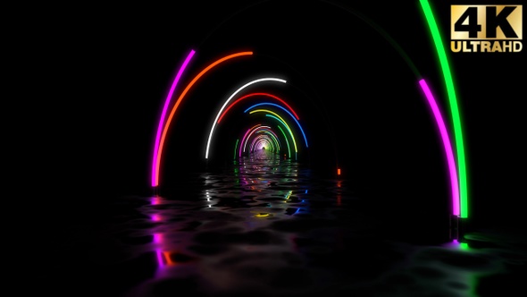 Abstract Lights Tunnel 7 Pack alt