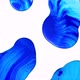 Drops Of Blue Paint Mix - VideoHive Item for Sale