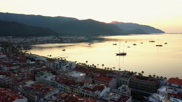 View of Resort City From Above