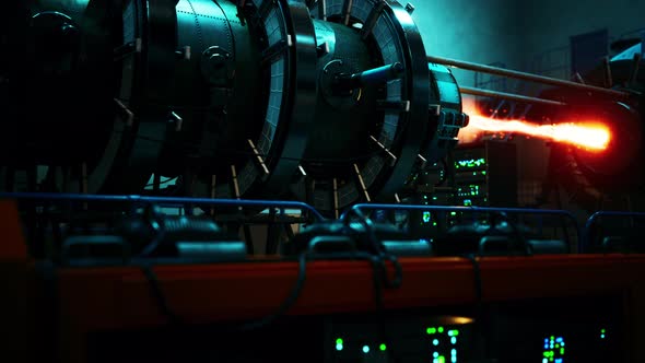 Conceptual High Tech Power Thermonuclear or Nuclear Reactor alt