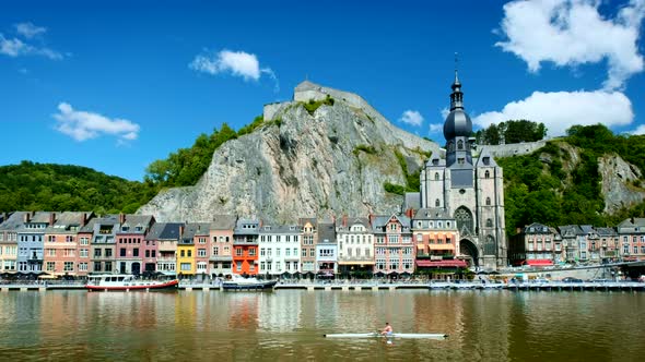 View of Dinant Town, Belgium