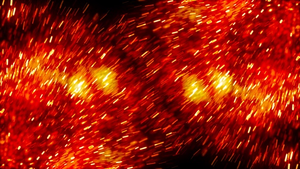 Golden Particles Explosion V13