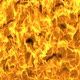 Super slow motion of fire on black background - VideoHive Item for Sale