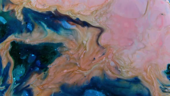 Colorful Chaos Ink Spread In Liquid Paint Turbulence Movement 42 alt