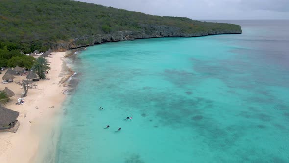 Cas Abou Beach Curacao on the Caribbean Island of Curacao Playa Cas Abou in Curacao Caribbean