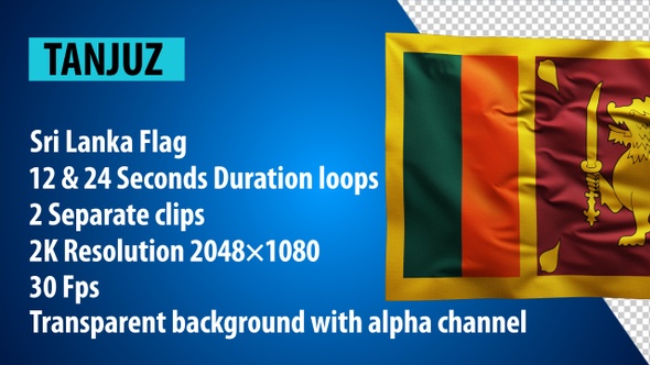 Sri Lanka Flag 2K