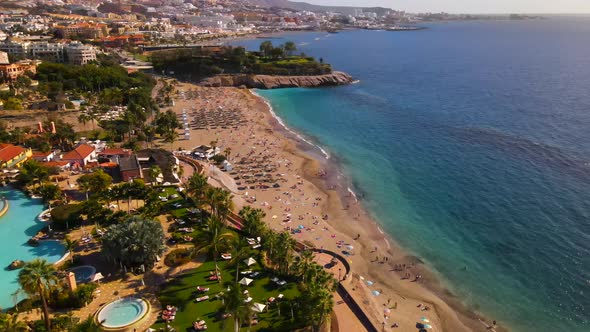 Playa del Duque in Tenerife, Spain