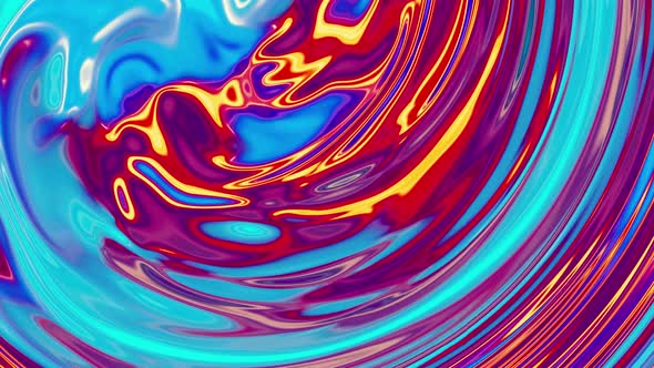 Abstract twisted marble liquid animation. Vd 44