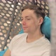 Man Sways on Swing and Relaxes - VideoHive Item for Sale