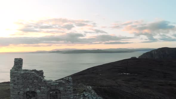 Horn Head in Donegal Ireland sunrise