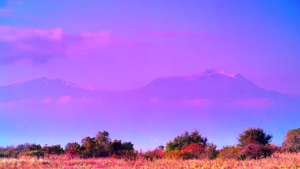 Mount Olympus Greece at Morning