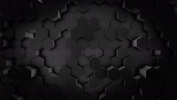 Unusual shapes looking like honeycomb, monochrome pattern