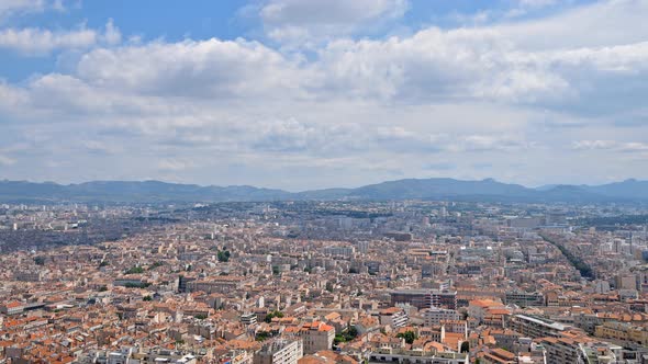 City view of Marseille, France