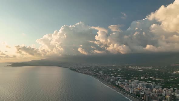 Mahmutlar aerial view Turkey Alanya 4 K