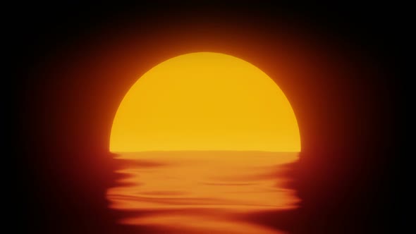 Sea Sunset Hd