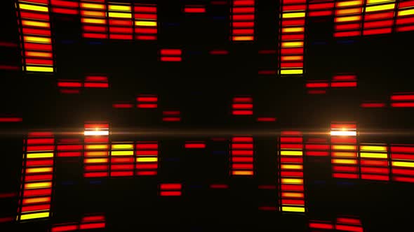 Equalizer Red Light Background alt