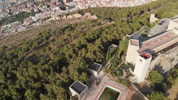 Castillo de Jaen, Spain Jaen's Castle Flying and ground shoots from this medieval castle on afterno