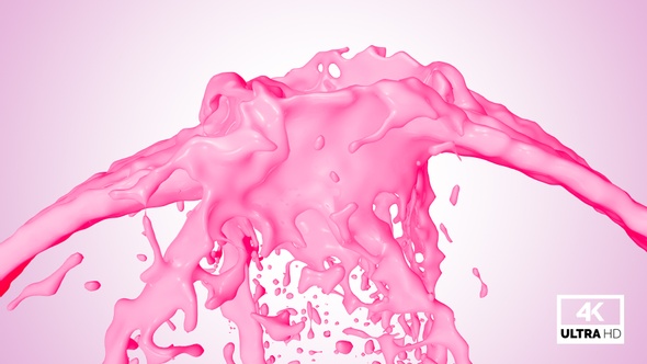 Strawberry Milkshake Splash Collision alt