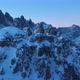 Cadini Di Misurina Mountains at Winter Morning Twilight - VideoHive Item for Sale