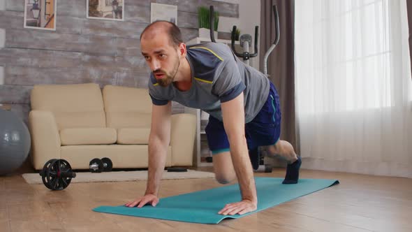 Core Home Workout Yoga Mat