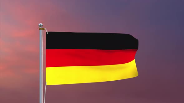 Germany Flag 4k