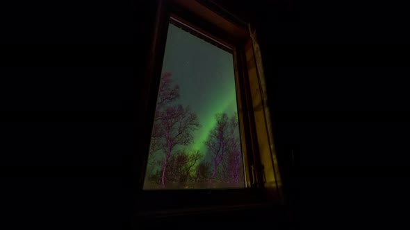 Northernlights in Tromso, Norway.Moving of northernlight is like dancing.