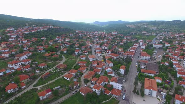 Cute Town in the Greenery