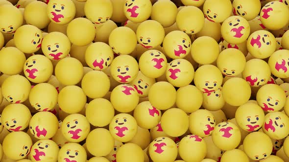 Care Emoji Transitions 3d 4K alt