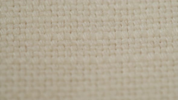 Beige Fabric Closeup Light Brown Cloth Texture Background