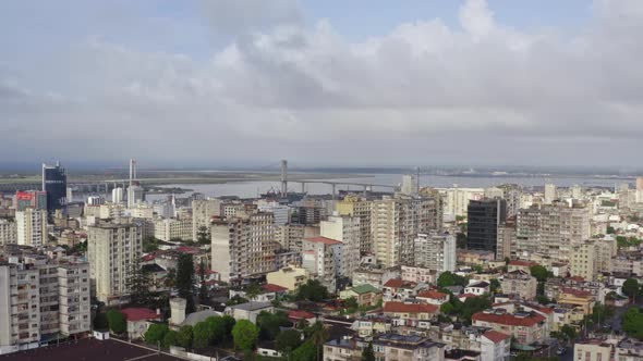 Aerial View Maputo Mozambique